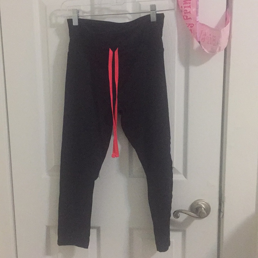 Black workout pants